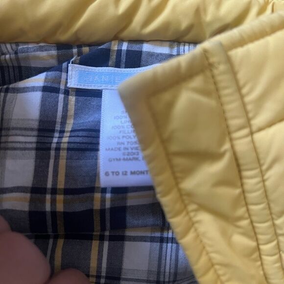 Janie & Jack Yellow Vest - Picture 2 of 4